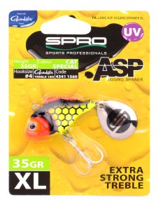 SPRO ASP Spinner XL 35g Cat Special